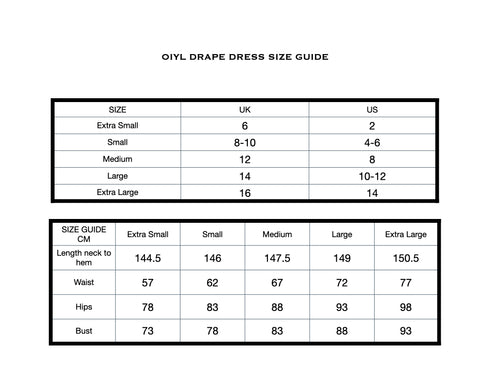 OIYL DRAPE DRESS IN SAND